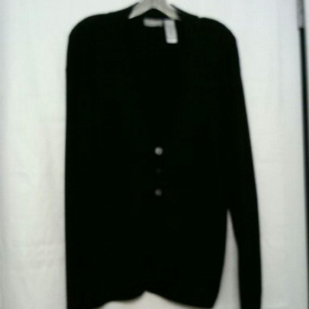 Liz Claiborne black size XL sweater Cardigan
